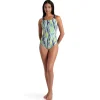 Arena Zebra Stripes Womens Swimsuit - Pro Back