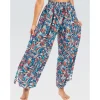 Dolfin Bliss Printed Palazzo Pant Cover Up