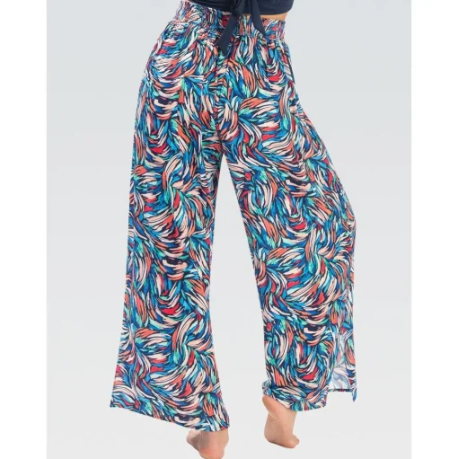 Dolfin Bliss Printed Palazzo Pant Cover Up
