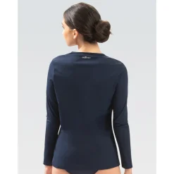 Dolfin Women's Crew Neck Long Sleeve Rash Guard