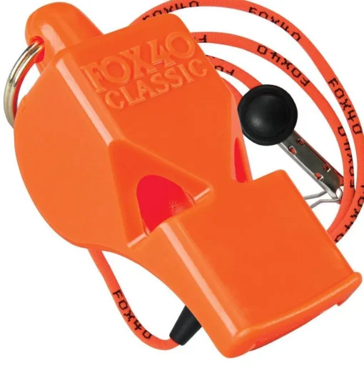 Fox 40 Classic Safety Whistle w/ Lanyard