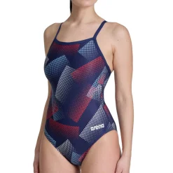 Halftone Light Drop Back One Piece