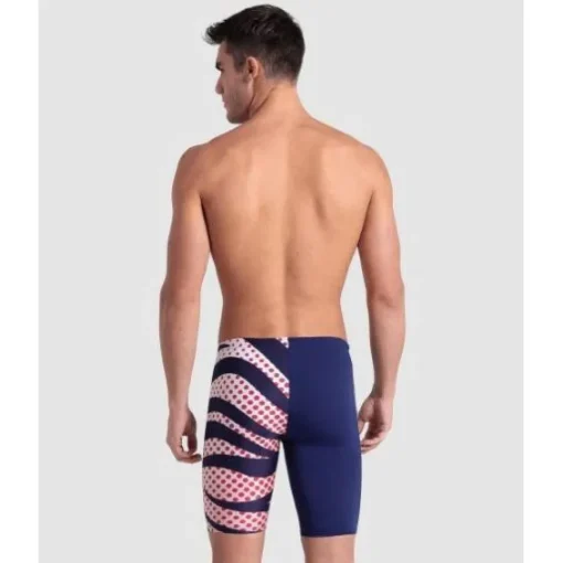 Multi Stripes Swim Jammer