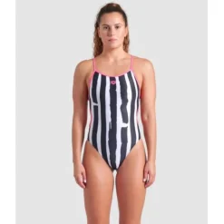 Painters Stripe Lace Back