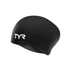 TYR Long Hair Silicone Swim Cap