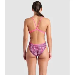 W Pink Dahlia Lace Back
